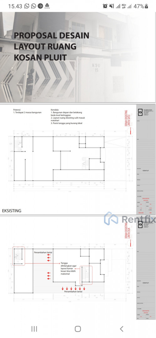 Denah Sewa Kantor di Pluit Karang Permai, Penjaringan, Kota Jakarta Utara - Rentfix