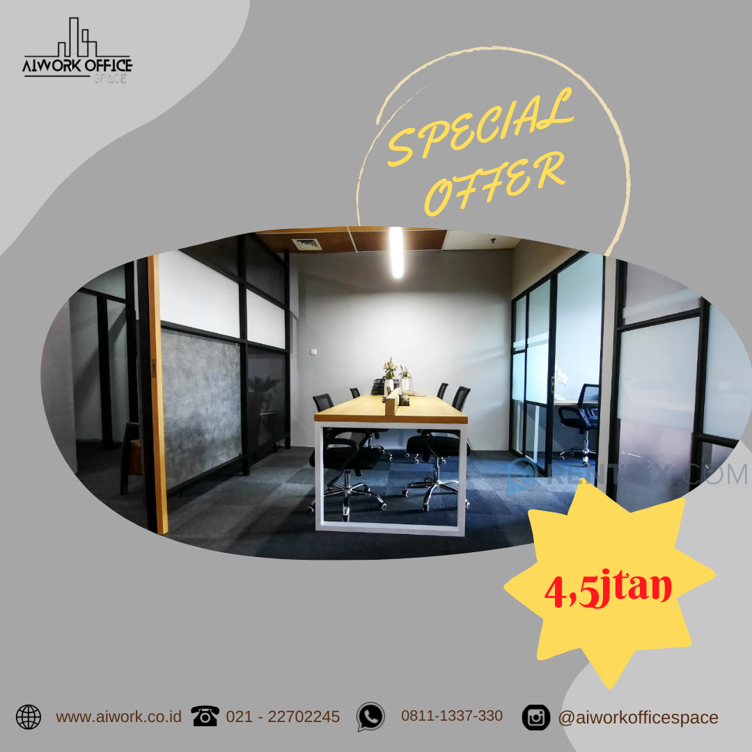 Sewa Virtual Office di Plaza simatupang lt.6 unit 3, Kebayoran Lama, Kota Jakarta Selatan - Rentfix